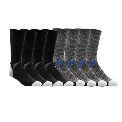 China Viable Professional Custom Black Crew Socks Athletic Socks for sale