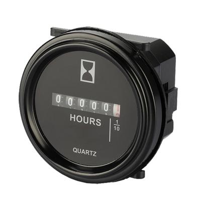 China Engineering Machinery YIKA Boarding And Handling - 1 Mechanical Quartz Timer Hour Meter 24V DC Digital Hour Meter for sale