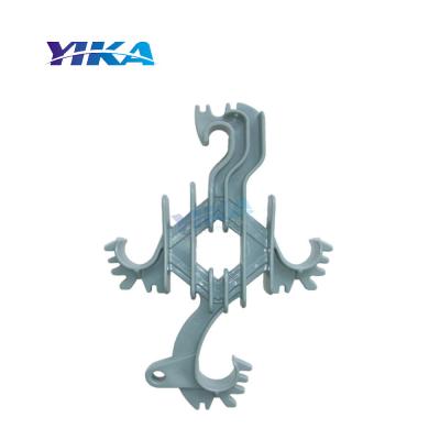 China YIKA 15KV 22KV 33KV 35KV High Voltage HDPE Cable Spacer Modified Polyethylene Cable Spacer for sale