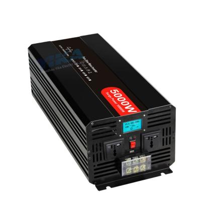 China Appliance 5000W Household Pure Sine Wave Inverter 12V 48V 12V Off Grid 100V 120V 220V 60Hz Reliable 50Hz 5000 Watt Power Efficient Inverter for sale