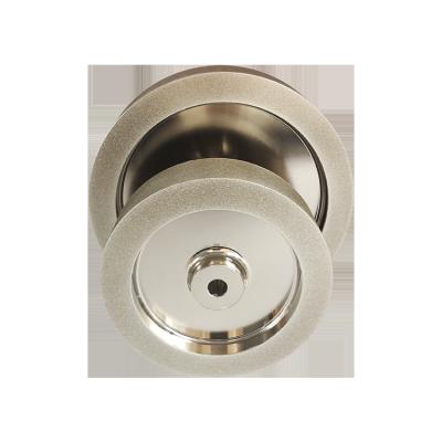 China Tormek Cutting Forte Spinning Tool Machine Use Sharpening 8 Inch 80 Grit Plated Diamond Grinding Wheel for sale