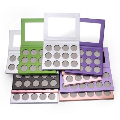 China LOW MOQ DIY Custom Eyeshadow Palette Packaging EYE Pick Neon Color High Dye Eyeshadow Palette Private Label Eyeshadows for sale