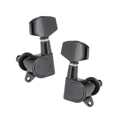 China 6pcs Sealed Guitar String Peg Lock Tuners 3L3R Tuning Pegs String Tuner Electric Tuner Machine Heads Knobs I7919B Acoustic Guitar Tuners for sale