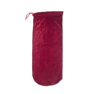 China Satin Cloth Violin Bag Dust Cover Protector Bag with Drawstring for 1/8 Violin I7623R-S Red for sale