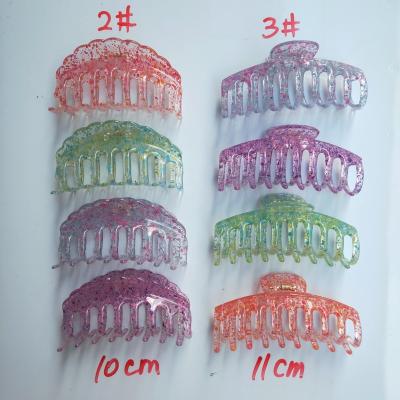 China 2022 new fashion wholesale can be customized color pattern grab clip ladies swim clip shark grab clip large for sale