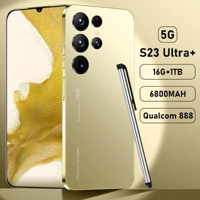 China Dual SIM Card Factory Cheap Original S23 Unlock ULTRA Mobile Phone 6.8inch Dual Sim Card Android Cell Gaming Phone Smart Phone for sale