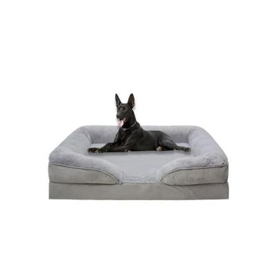 China Breathable The best selling  dog pet bed for large Luxury orthopedic dog bed Comfortable and safe dog bed for sale