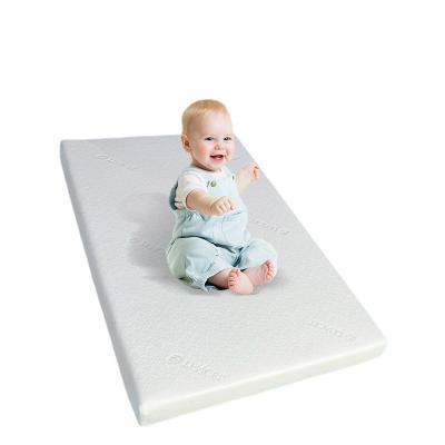 China Removable Cover Factory custom children's ridge protection memory foam mattress baby skin-friendly fabric removable and washable baby mattress for sale