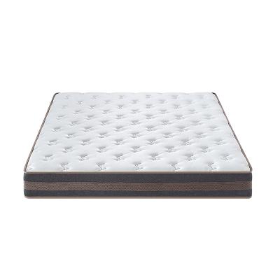 China Hypo-allergenic Factory direct selling gel memory foam mattress independent pocket spring compressible mattress hotel boxed high-grade mattress for sale