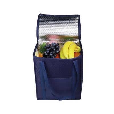 China FeiFei Custom Reusable Insulated Insulation Picnic Thermal Bag Non Woven Insulated Cooler Bags For Food for sale