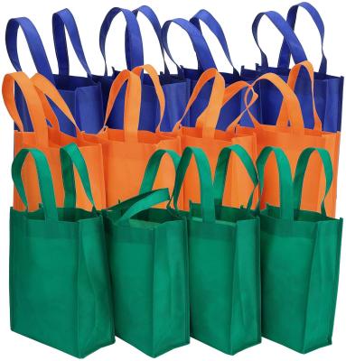 China Biodegradable Reusable Non Woven Shopping Tote Bag 100% Eco-Friendly/Lightweight/Cheap Promotional Bags With LOGO Custom for sale