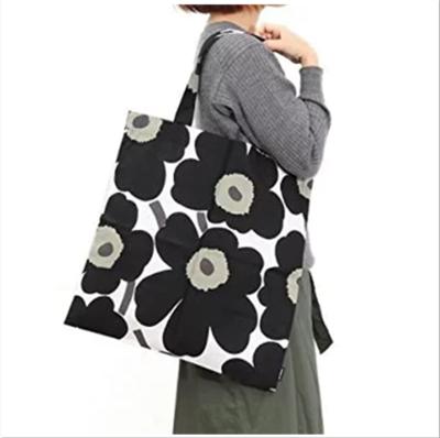 China FeiFei High Quality Eco-friendly Canvas Cotton Handbag Full Customized Printing Tote Bag for sale