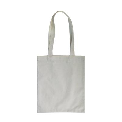 China Handled Customized Printing Reusable Grocery Cotton Canvas Totebag Recycled Tote Bag for sale