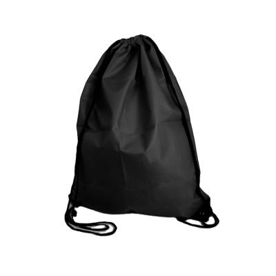 China Eco - Friendly Drawstring Bag Eco - Friendly Black Pink Backpack for sale