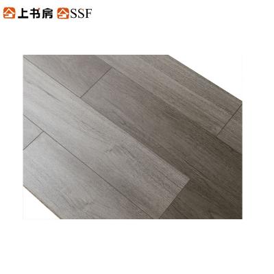 China Engineered Solid Wood V-Groove 12MM Multilayer Waterproof Anti-Slip Wear-Resistant Flooring Laminate Real Wood Core Outdoor Flooring for sale