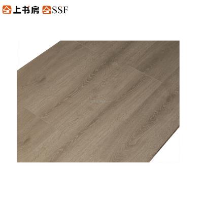 China Modern Engineered Multilayer Solid Wood Flooring V-Groove 12MM Laminate Wear Resistant Matte Flooring for sale