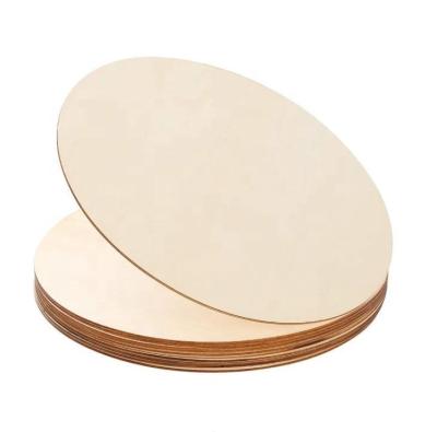 China Europe 10 Pieces Wooden 12 Inch Circles Door Hanger Wedding Decorations Unfinished Log Slices for sale