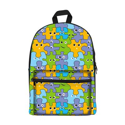 China Retail Custom Logo DIY Printing China Manufacturer OEM CanvasBag Unisex Rucksack Backpack for sale