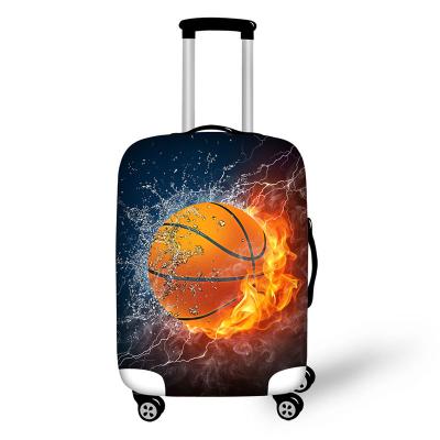 China Fashion Polyester Durable Design Luggage Protective Suitcase Cover For 30