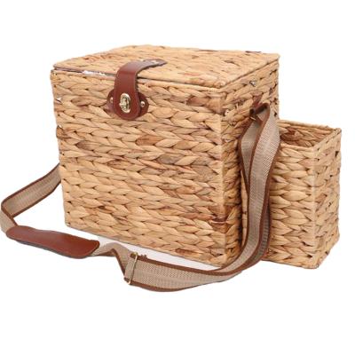 China Sustainable Professional Empty Wicker Picnic Basket Wholesale for sale