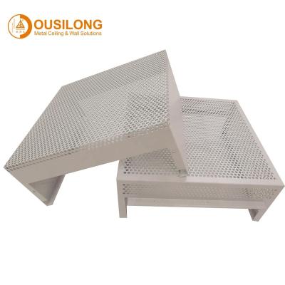 China Modern CNC Cut Perforated Aluminum Wall Panels Building Material Metal Facade Cladding Panels for sale