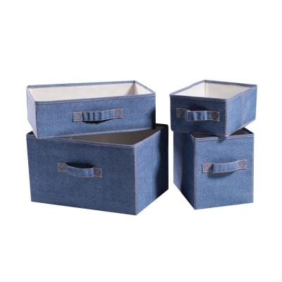 China Factory Price Sustainable Household Collapsible Storage Bins Tools Collapsible Cube Storage Unite for sale