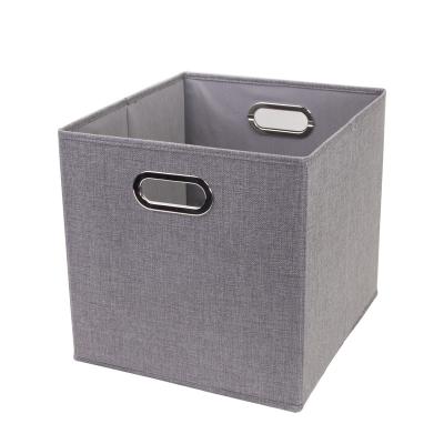 China Viable Made In China Collapsible Non Woven Large Storage Box For Hospital Home for sale