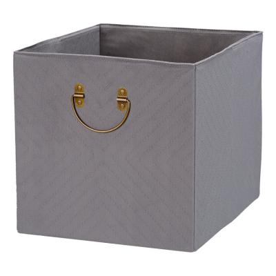 China OEM Modern Foldable Storage Box Bins Clothing Cloth Storage Cubes for sale