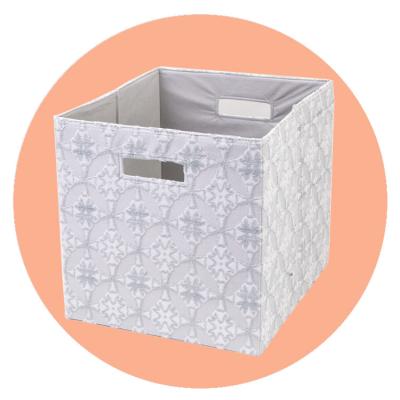 China Modern High Quality Folding Nonwoven Storage Cube Trash Bin Home Storage Box for sale