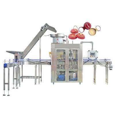 China Factory Price Food Glass Bottle Automatic High Speed ​​Crown Ring Pull Cap Sealing Machine for sale