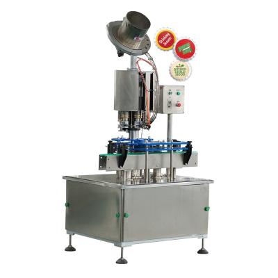 China Automatic Bottle Crown Food Beer Capping Machine for sale