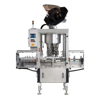 China Automatic high speed multi head ropp bottle food wine capping machine for sale