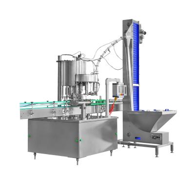 China 200BPM Automatic High Speed ​​Food Transfer Rotary Screw Capping Machine for sale