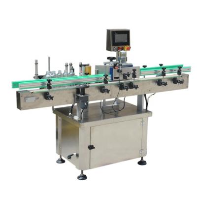 China Food Sticker Labeling Machine One Side Round Bottle Automatic Labeling Machine for sale