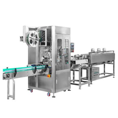 China food shrink sleeve labeling machine automatic water bottle labeling machine for sale