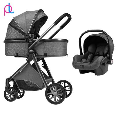 China Factory wholesale Oxford 3 in 1 luxury baby stroller at wholesale price for sale