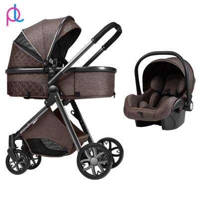 China New and Original Oxford Baby Stroller 3 in 1 Leather with Best Quality for sale