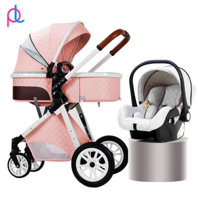 China Fashionable factory directly selling baby stroller 3 in 1 luxury baby pram 2021 for sale