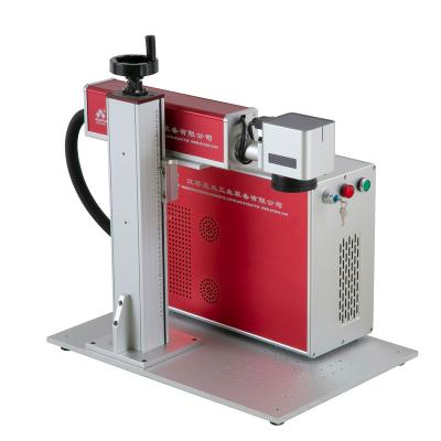 China Portable Laser Marking 30watt Fiber Laser Marking Engraving Machine For Ring for sale