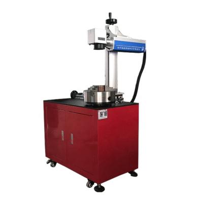 China Air Cooled High Quality Heavy Clamp Fiber Laser Marking Machine For Metal for sale