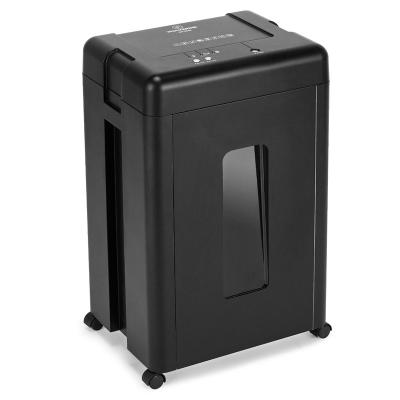 China Super WOLVERINE 15-Sheet Micro Cut Heavy Duty P-5 High Security Level Shredder For Home Office Black Manganese-Steel Cutter Normal for sale