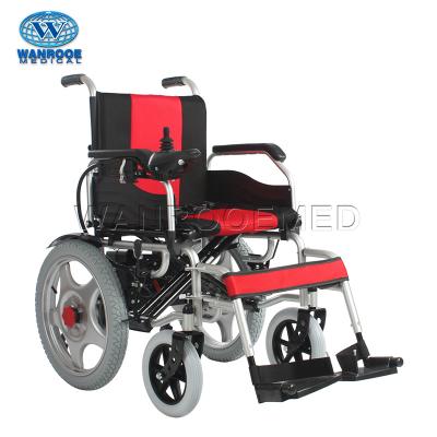 China BWHE1801 Steel Lightweight Aluminum Alloy Folding Electric Wheelchair for sale