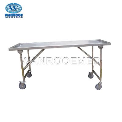 China Dissection American Corpse Anatomy Corpse Anatomy Stainless Steel Mortuary Hospital Style GA204 Cleaning Table for sale