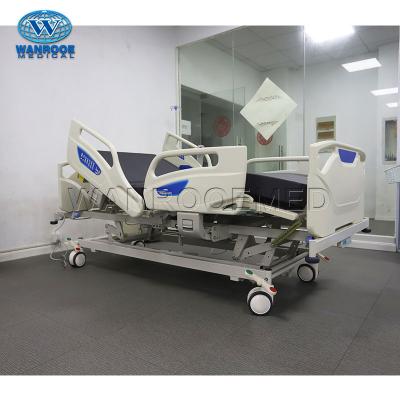 China BAE503 Hospital Bed 5 Function Medical ICU Nursing Patient Beds Electric Adjustable Price for sale