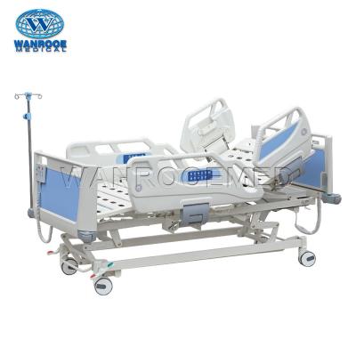 China BAE521EC Hospital Bed Folding 5-Function Hospital Medical Electric Adjustable Icu Bed for sale