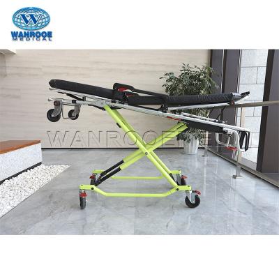 China EA-3G High Quality Metal Aluminum Alloy Rescue Ambulance Medical Foldable Stretcher for sale