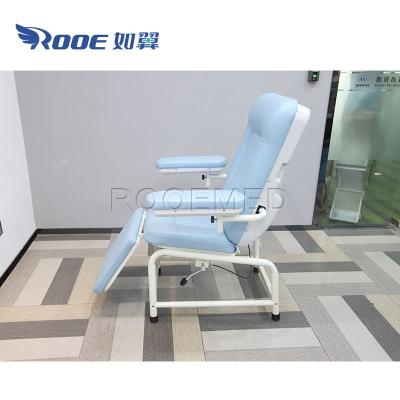 China BXS105 Contemporary Hospital Furniture Blood Suction Bank Collection Synthetic Leather Chair for sale