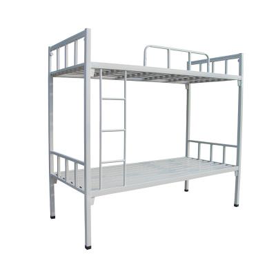 China Modern Simple Student Dormitory Adult Bunk Full Size Metal Bed for sale