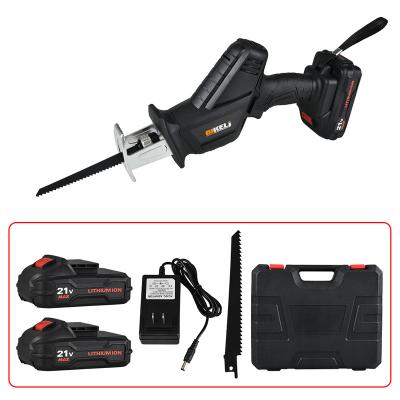 China Wood Saw TO EXCLATE Premium Battery Long Life 21V Li-ion Portable Electric Cordless Reciprocating Saw for Wood and Bone Metal Cutting for sale