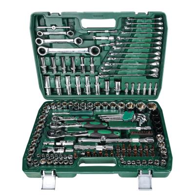 China Professional DIY Tool 151 Pcs Hot Selling Car Repair Tool Chrome Vanadium Socket Wrench Kit Set for sale